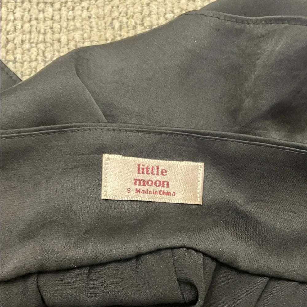 Little Moon Elegant Black Women's Top